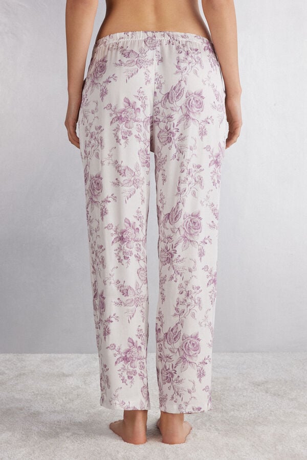 Rose Intimissimi Graceful Simplicity Full Length Satin Women Pants | nXe0utZ4