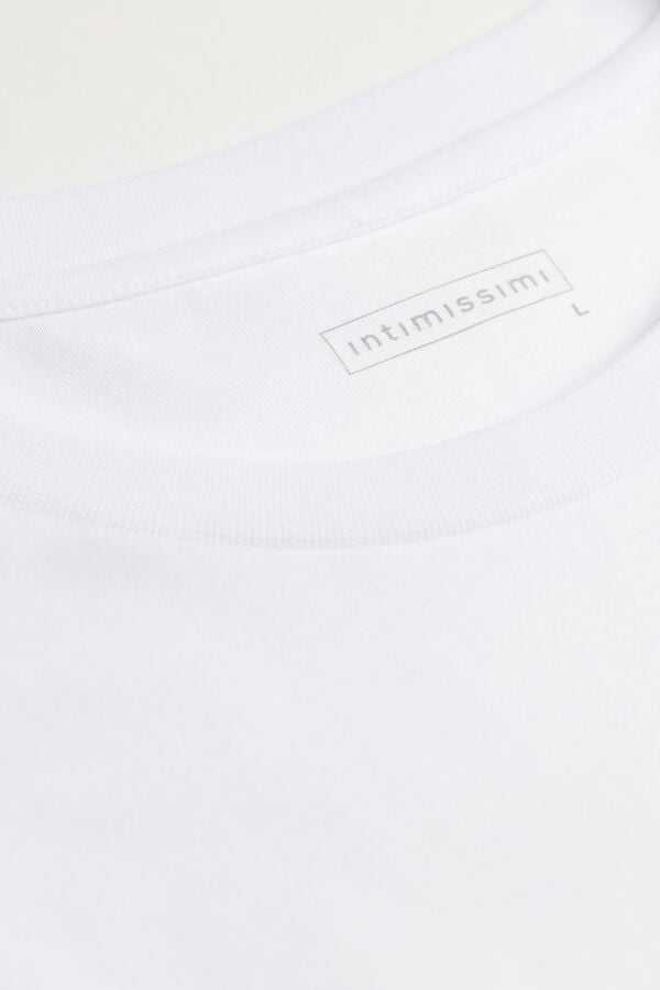 White Intimissimi Cotton Jersey Men T-Shirt | wJSAz7vv