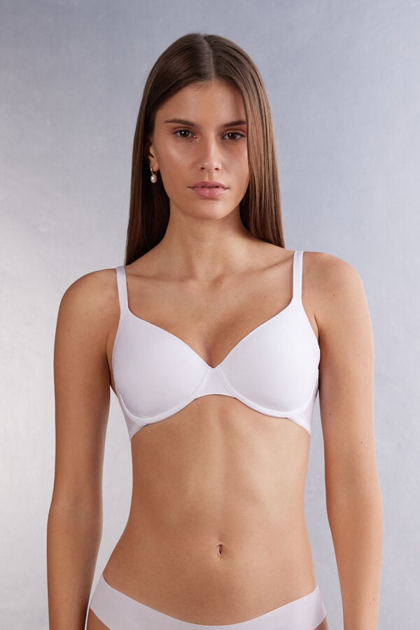 White Intimissimi Francesca Ultimate Balconette Women Bra | m2CiAuUa