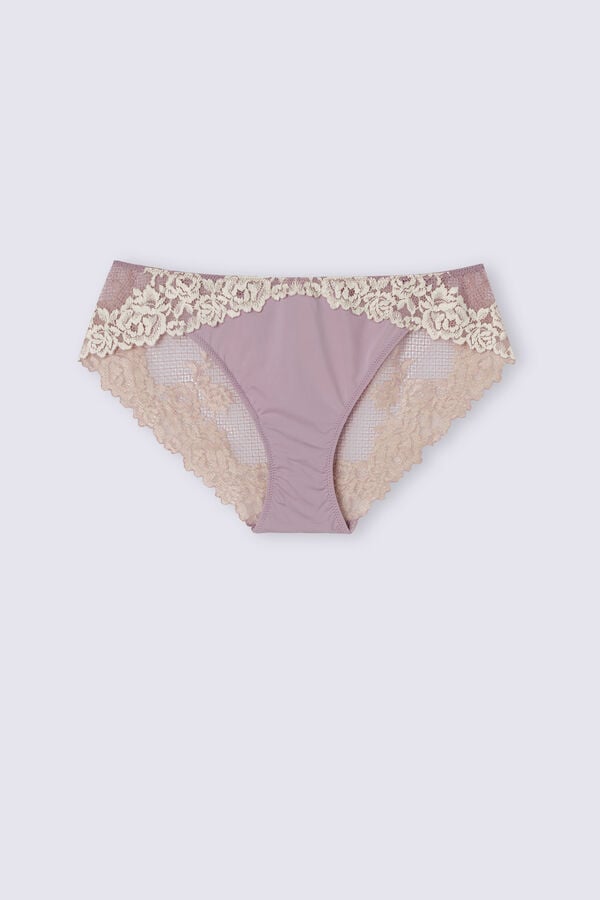 White Intimissimi Pretty Flowers Women Panties | Dw9xuNSb