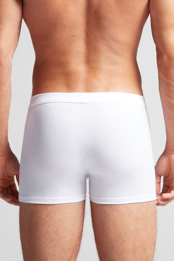 White Intimissimi Superior Cotton Men Boxer | iWHaBCBI