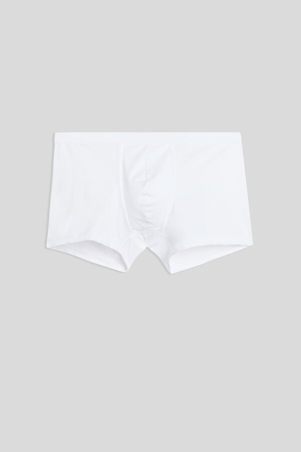 White Intimissimi Superior Cotton Men Boxer | iWHaBCBI