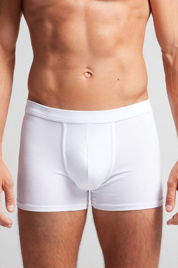 White Intimissimi Superior Cotton Men Boxer | iWHaBCBI